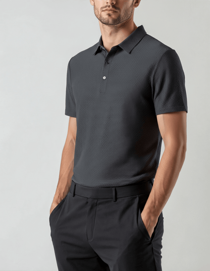 Prestigio Silk Polo (Anti - Wrinkle) - Belfaire & Co.