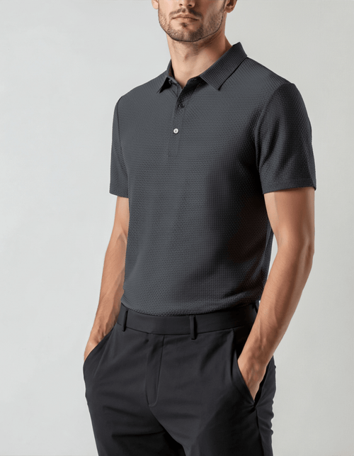 Prestigio Silk Polo (Anti - Wrinkle) - Belfaire & Co.
