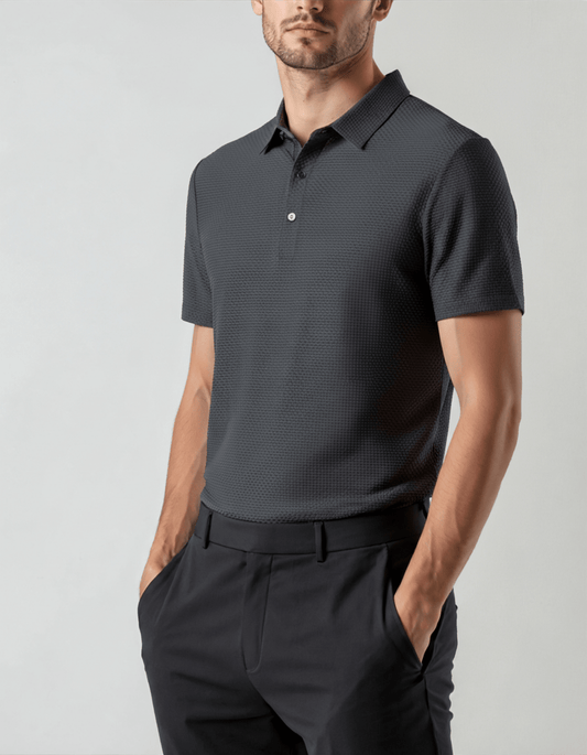Prestigio Silk Polo (Anti - Wrinkle) - Belfaire & Co.
