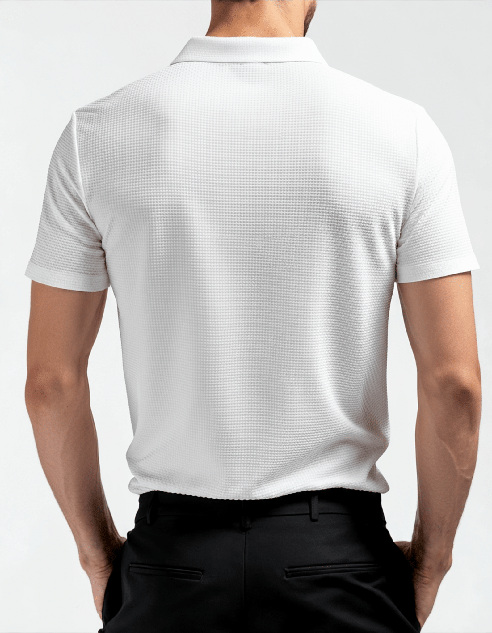 Prestigio Silk Polo (Anti - Wrinkle) - Belfaire & Co.