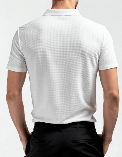 Prestigio Silk Polo (Anti - Wrinkle) - Belfaire & Co.