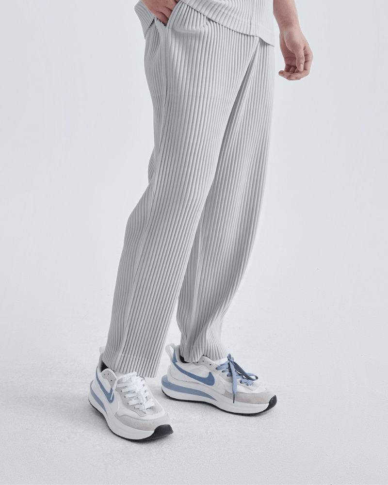 Ribbed Cotton Pantalon - Belfaire & Co.
