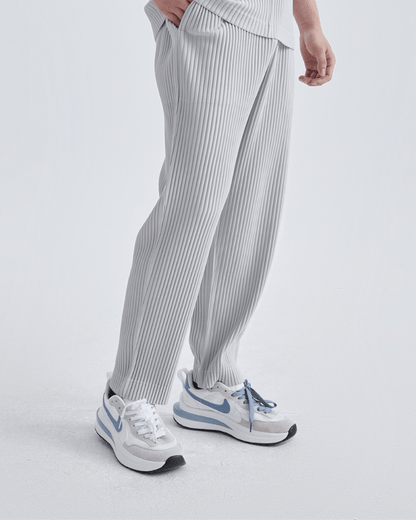 Ribbed Cotton Pantalon - Belfaire & Co.