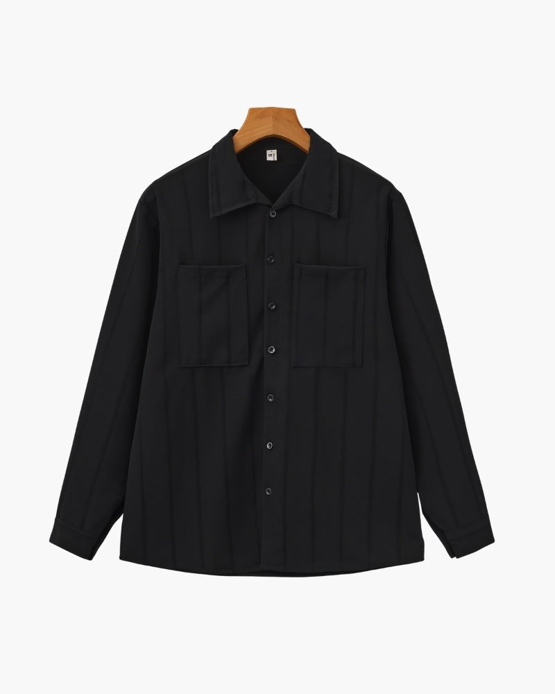 ST Tropez Ribbed Shirt - Belfaire & Co.