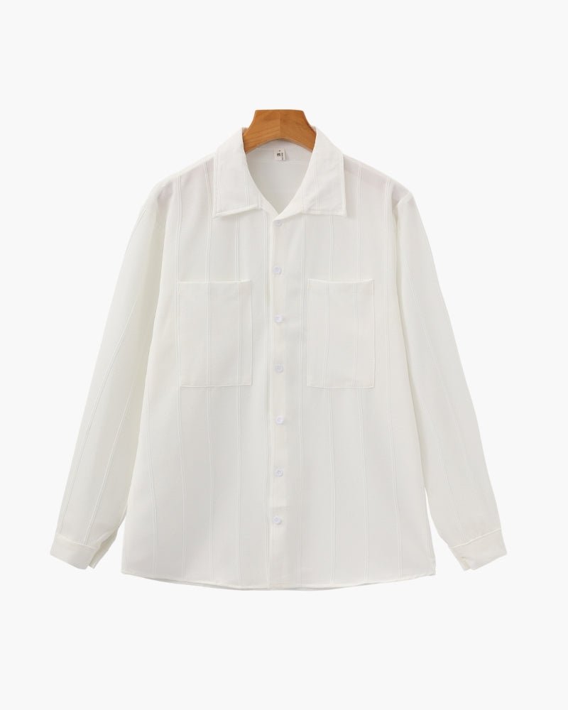 ST Tropez Ribbed Shirt - Belfaire & Co.