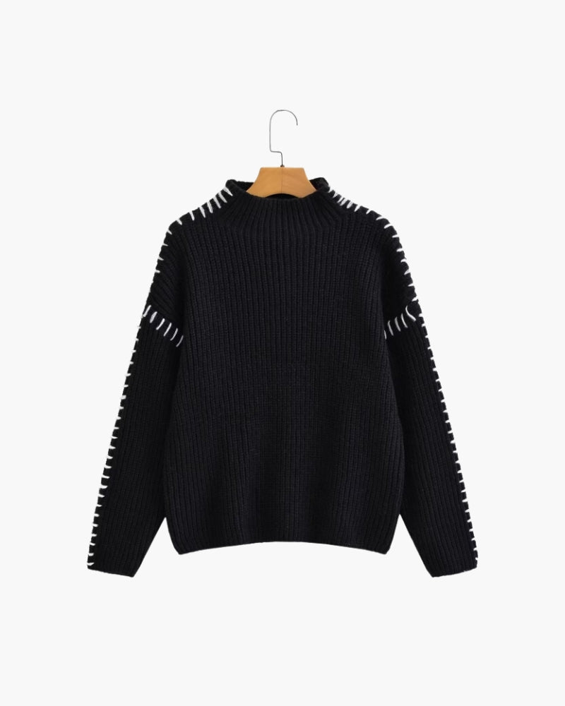 The Lila Stitch Sweater - Belfaire & Co.