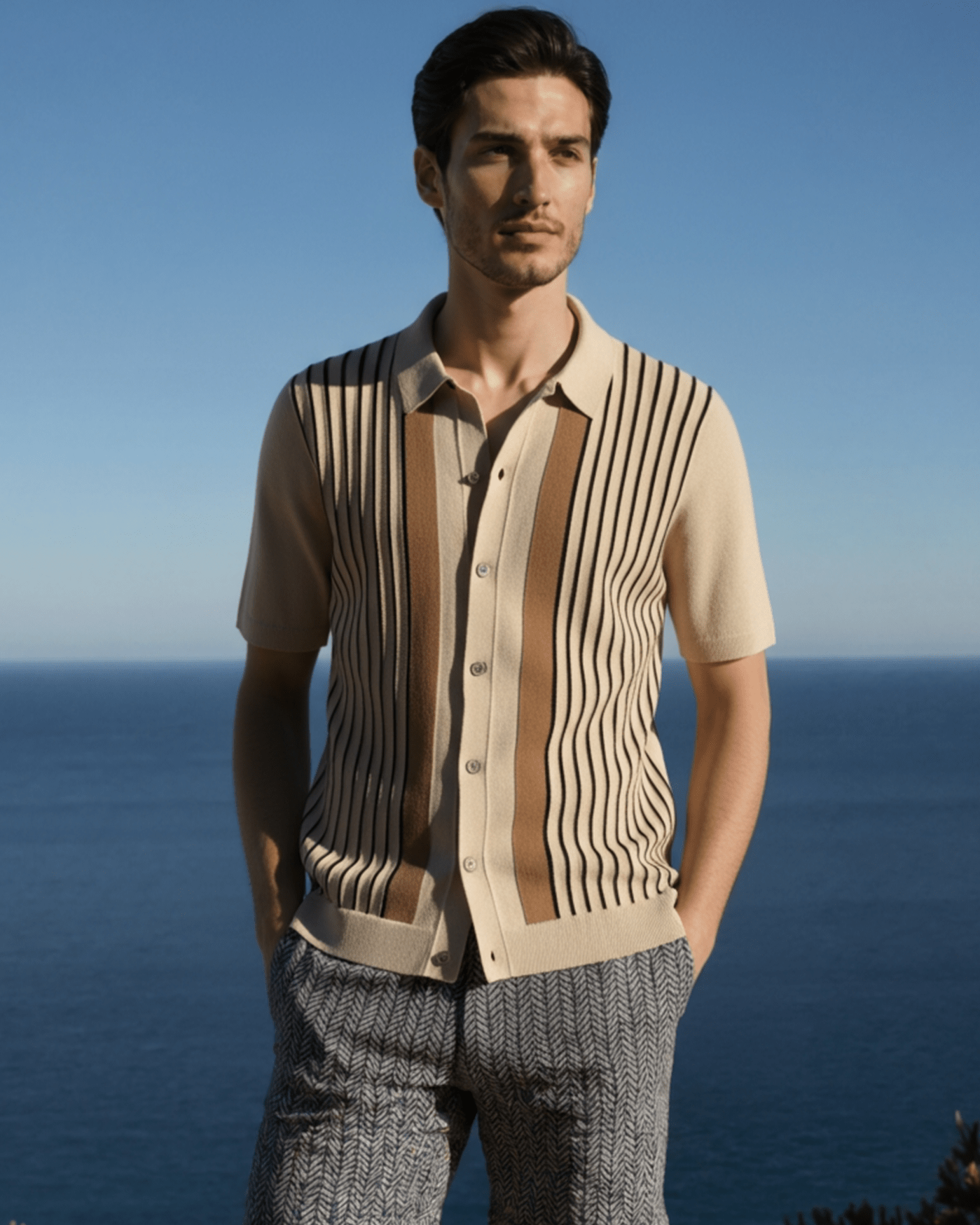 The Monte Carlo Knit Polo - Belfaire & Co.