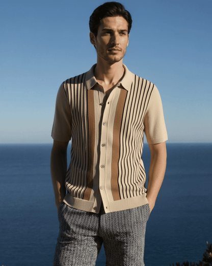 The Monte Carlo Knit Polo - Belfaire & Co.