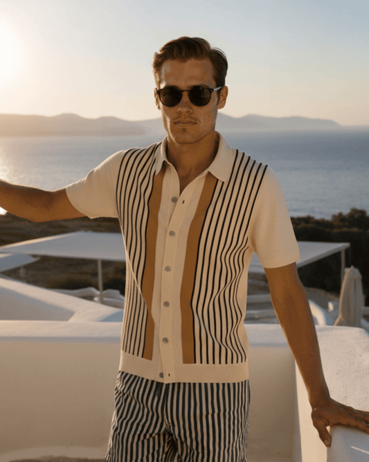 The Monte Carlo Knit Polo - Belfaire & Co.